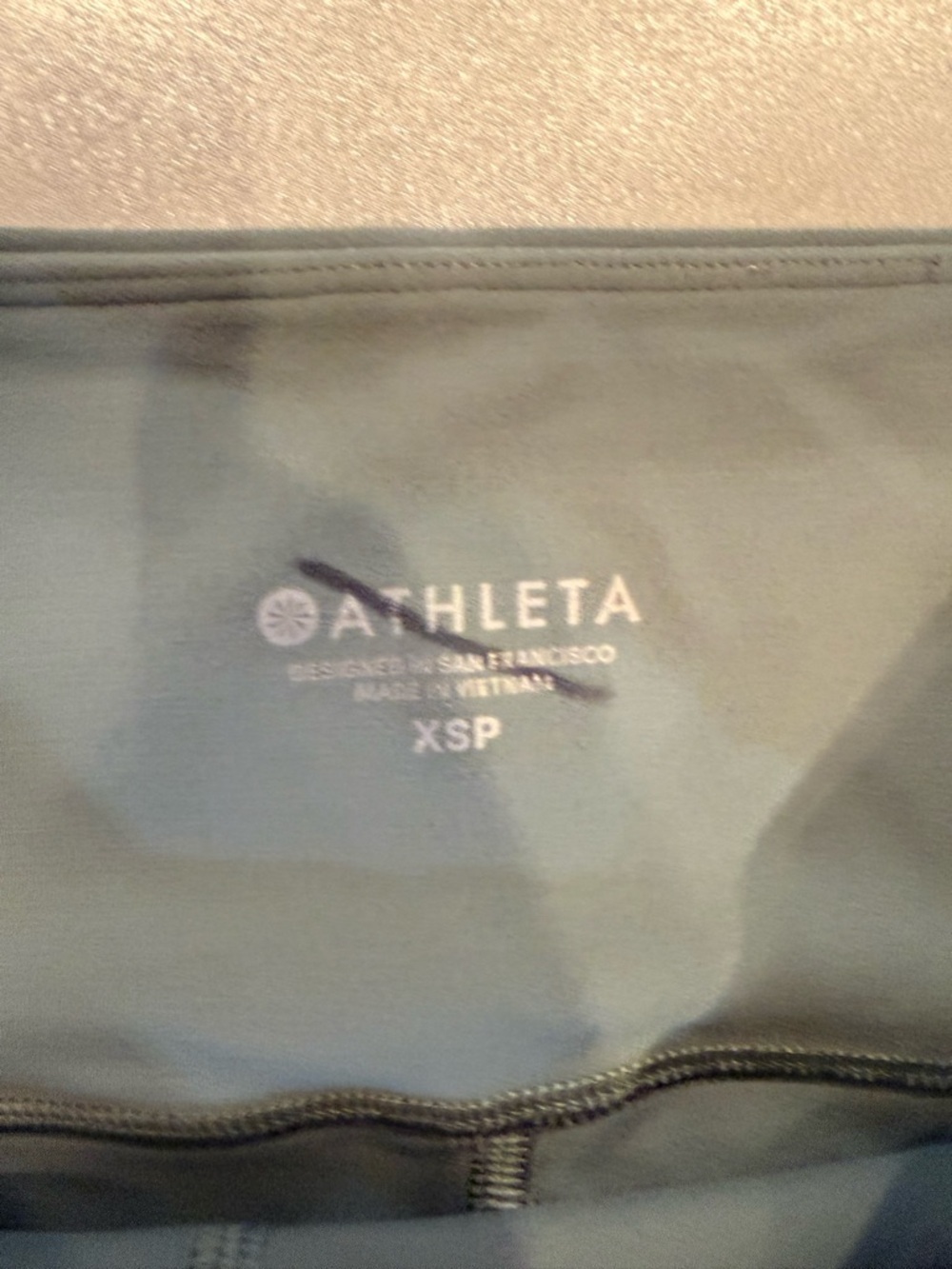 Athleta Olive Green High-Waist Performance Leggings - Picture 2 of 7